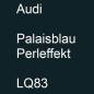 Preview: Audi, Palaisblau Perleffekt, LQ83.